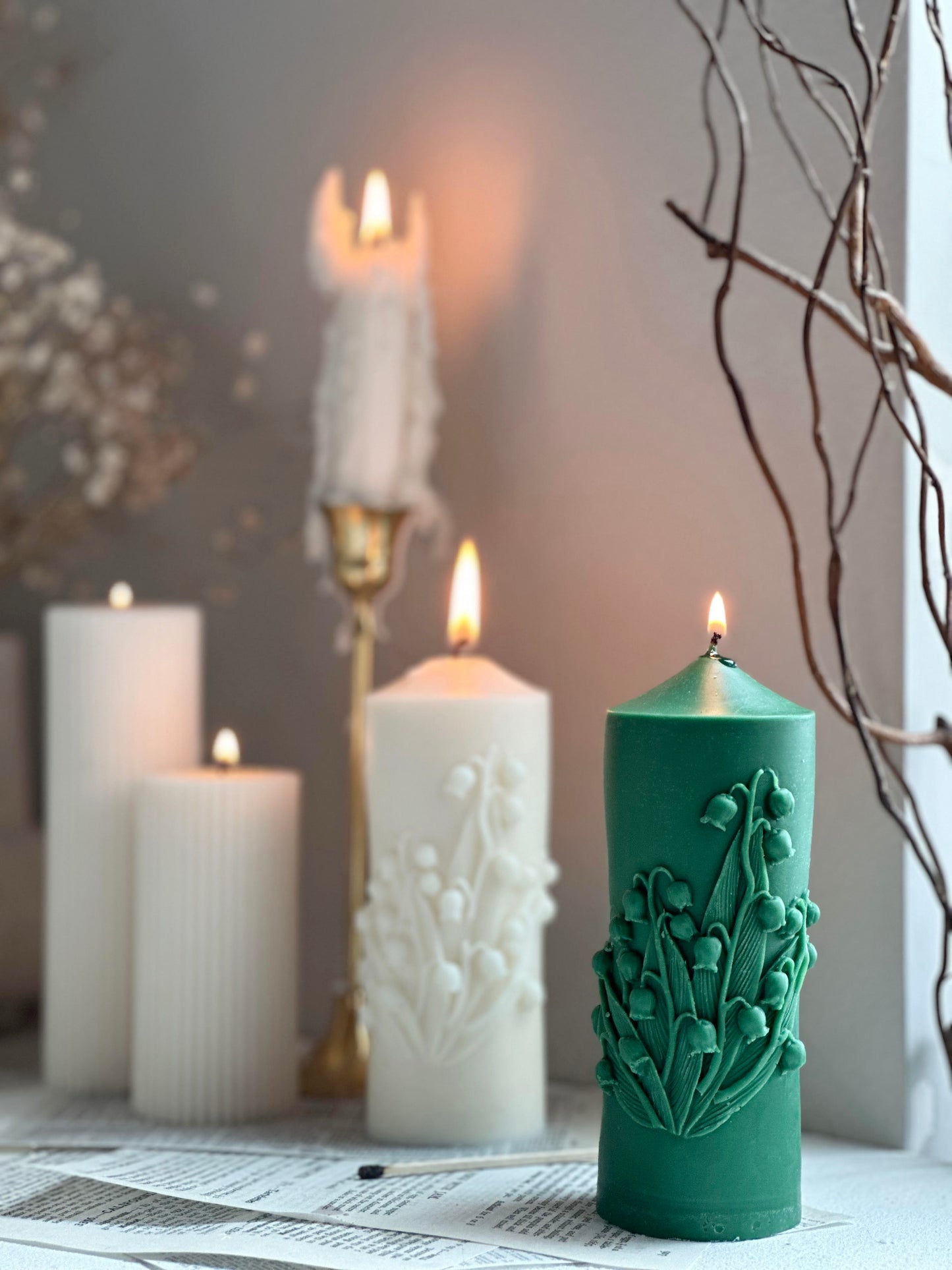 Lily of the Valley Candle (1pc)