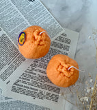Orange Shaped Candle