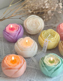 Soft Rose candle(1pc)